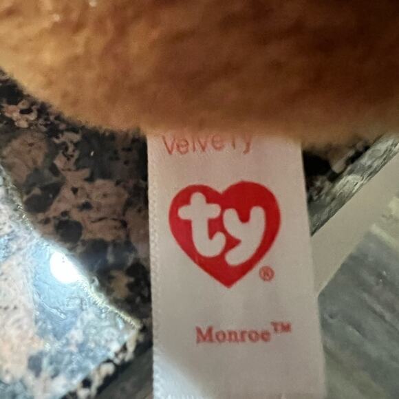 Ty Beanie Boo's Monroe Gorilla Plush Stuffed Animal - Picture 7 of 7